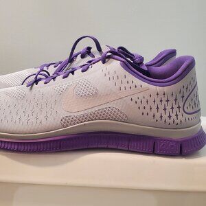 Nike Free 4.0 V2 Gray Purple - Size 15 - NEW IN BOX